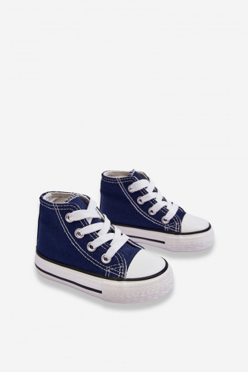 Kinderschoenen met zolen Donkerblauw Filemon 2