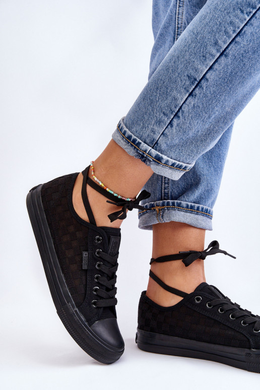 Klassiek model platte schoenen Big Star LL274072 kleur zwart Klassiek model platte schoenen Big Star LL274072 kleur zwart