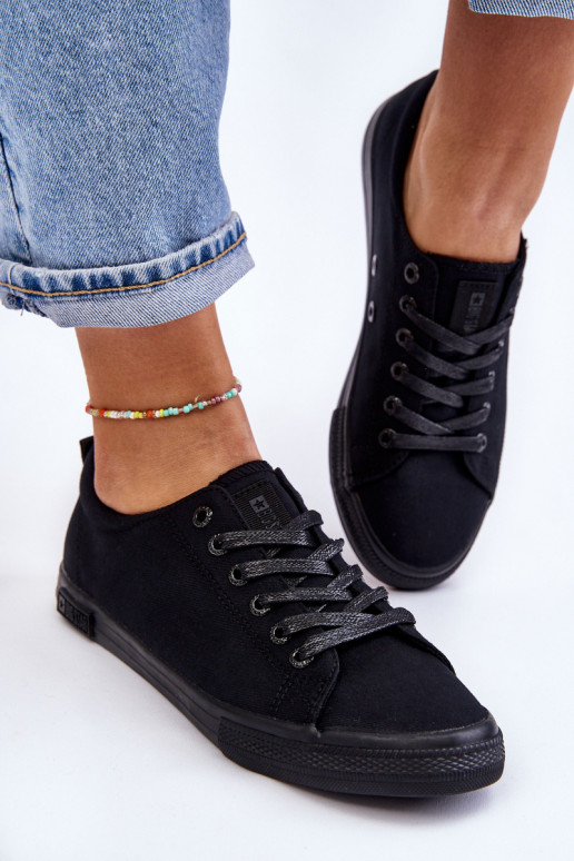 sneakers met platte zolen Big Star LL274057 zwart sneakers met platte zolen Big Star LL274057 zwart