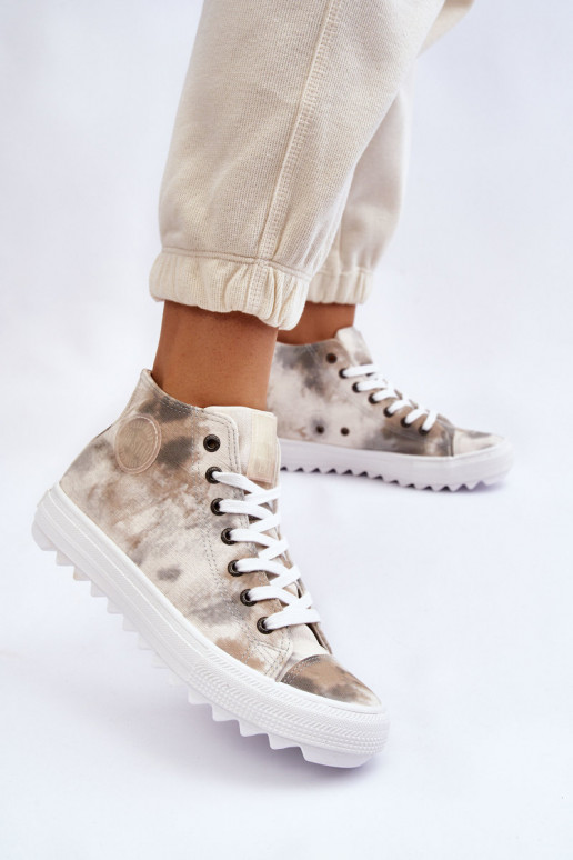 Vrijetijdsschoenen Big Star LL274047 Witgroene kleur Vrijetijdsschoenen Big Star LL274047 Witgroene kleur