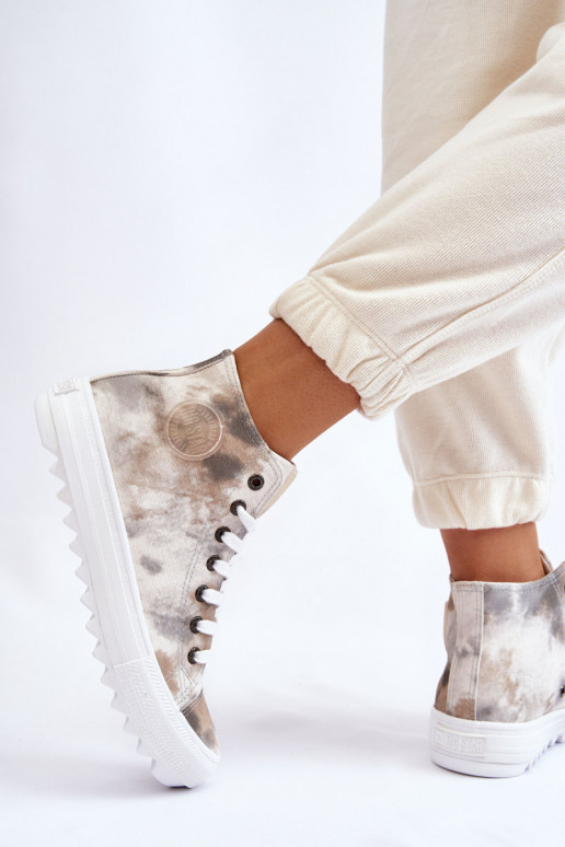 Vrijetijdsschoenen Big Star LL274047 Witgroene kleur Vrijetijdsschoenen Big Star LL274047 Witgroene kleur