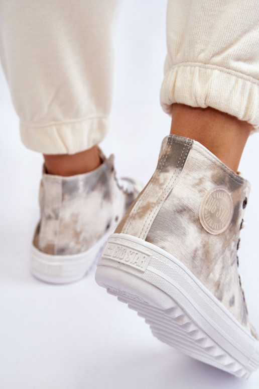 Vrijetijdsschoenen Big Star LL274047 Witgroene kleur Vrijetijdsschoenen Big Star LL274047 Witgroene kleur