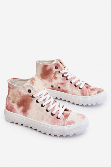 Vrijetijdsschoenen Big Star LL274048 beige-roze 2