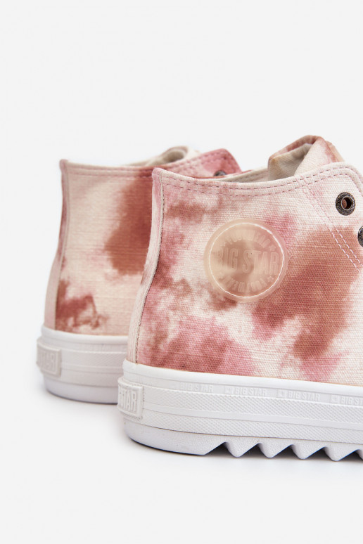 Vrijetijdsschoenen Big Star LL274048 beige-roze