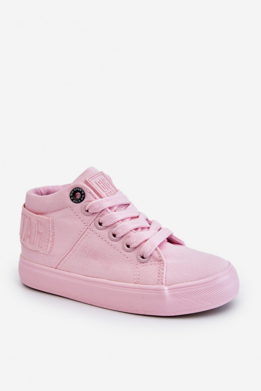Klassiek model vrijetijdsschoenen voor kinderen met laars Big Star LL374003 roze kleur Klassiek model vrijetijdsschoenen voor kinderen met laars Big Star LL374003 roze kleur
