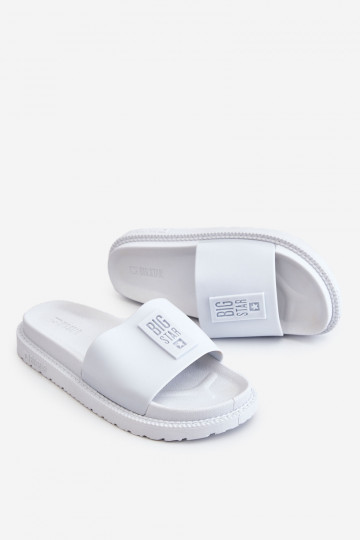 Pantoffels Big Star LL274428 wit