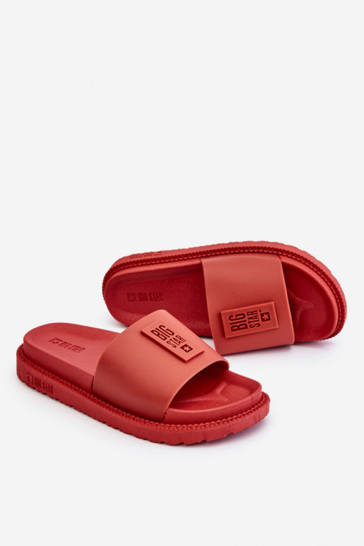 Pantoffels Big Star LL274430 rood Pantoffels Big Star LL274430 rood