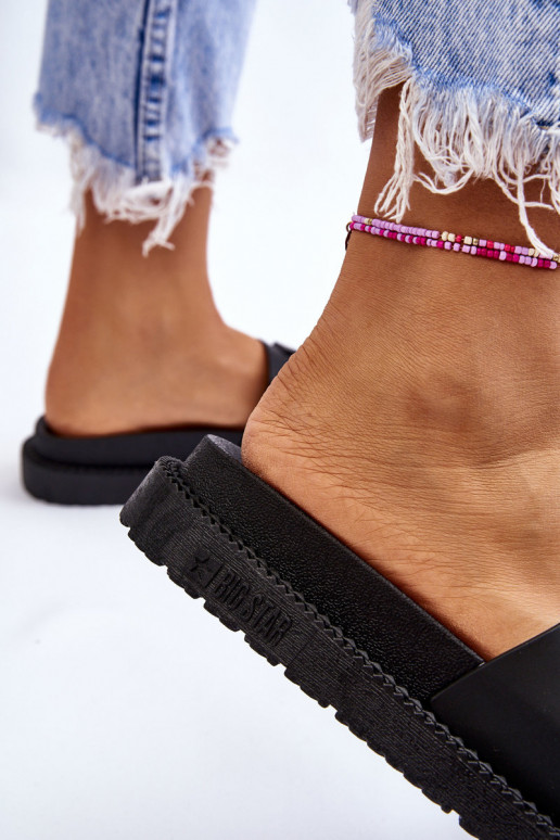 Pantoffels Big Star LL274429 zwart