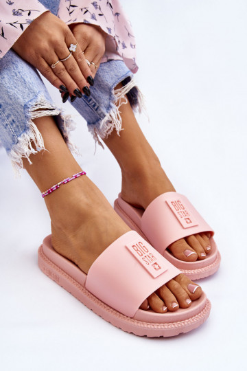 Pantoffels Big Star LL274425 Lichtroze tint