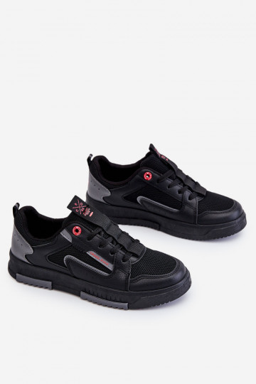 Sneakers model schoenen Cross Jeans LL2R4012C zwarte kleur