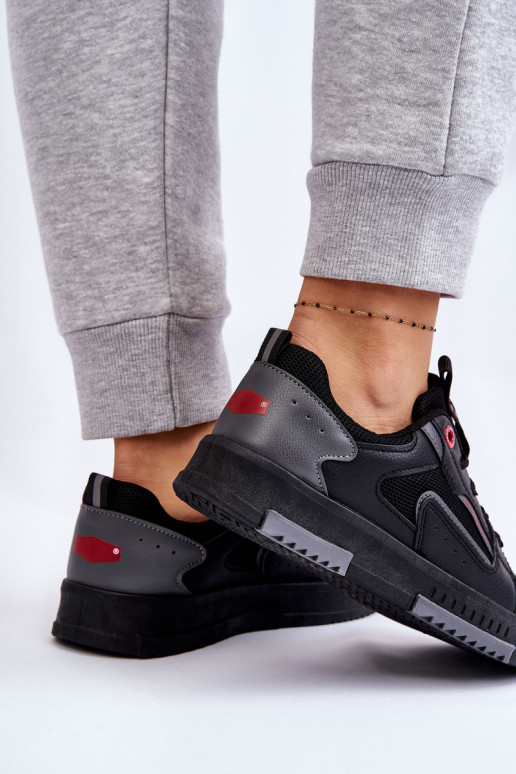 Sneakers model schoenen Cross Jeans LL2R4012C zwarte kleur Sneakers model schoenen Cross Jeans LL2R4012C zwarte kleur