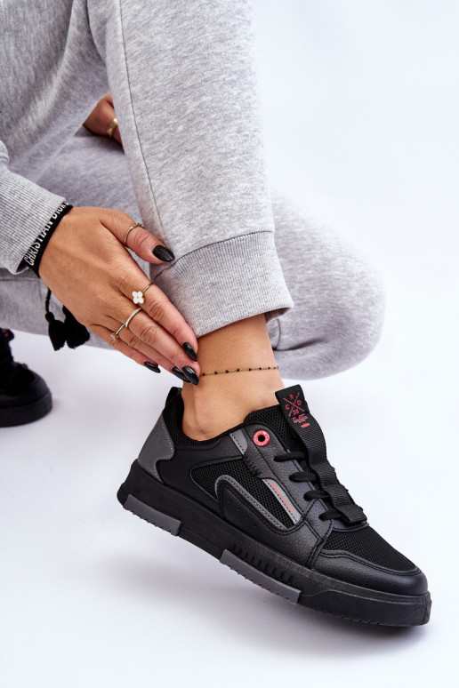 Sneakers model schoenen Cross Jeans LL2R4012C zwarte kleur Sneakers model schoenen Cross Jeans LL2R4012C zwarte kleur
