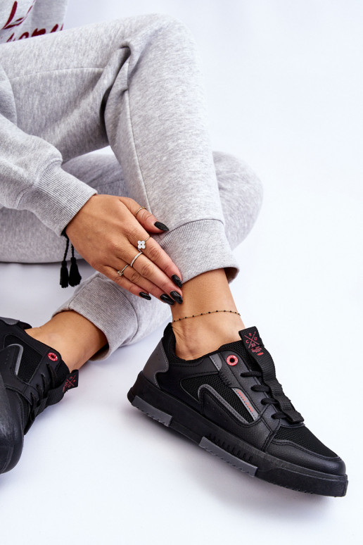 Sneakers model schoenen Cross Jeans LL2R4012C zwarte kleur Sneakers model schoenen Cross Jeans LL2R4012C zwarte kleur
