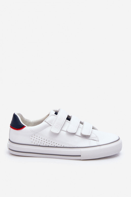 Sneakers met zelfklevende sluitingen Big Star LL274A207 witte kleur Sneakers met zelfklevende sluitingen Big Star LL274A207 witte kleur