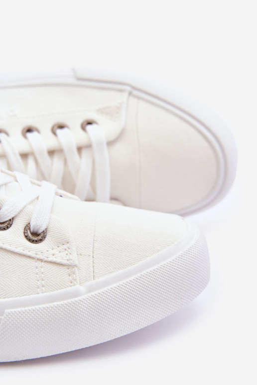 vrijetijdsschoenen Big Star KK174001 witte kleur vrijetijdsschoenen Big Star KK174001 witte kleur