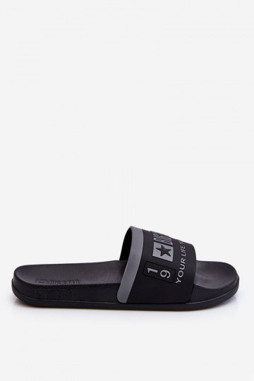 Lichte pantoffels Big Star LL274732 zwart