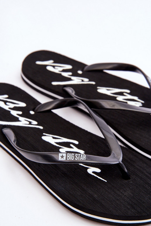 Pantoffels Big Star LL274761 zwart