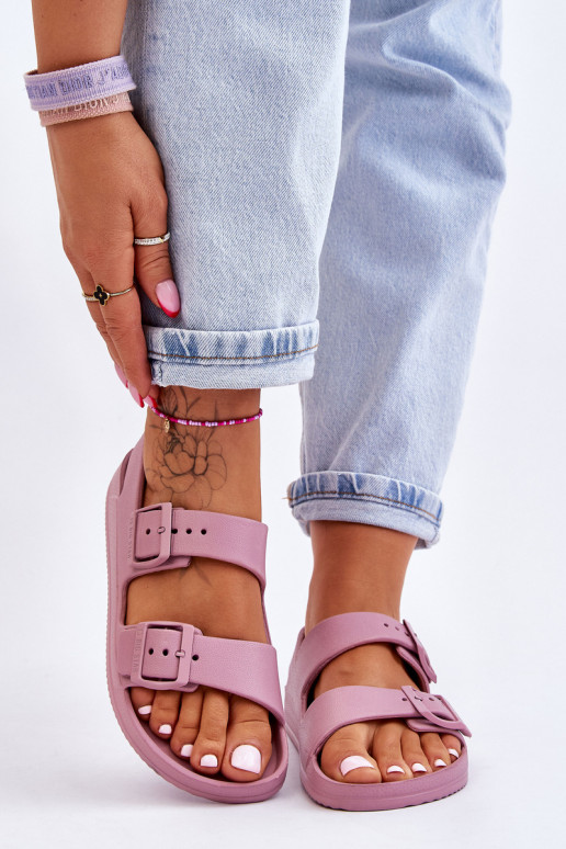 Lichte sandalen Big Star LL274744 Paarse kleur Lichte sandalen Big Star LL274744 Paarse kleur