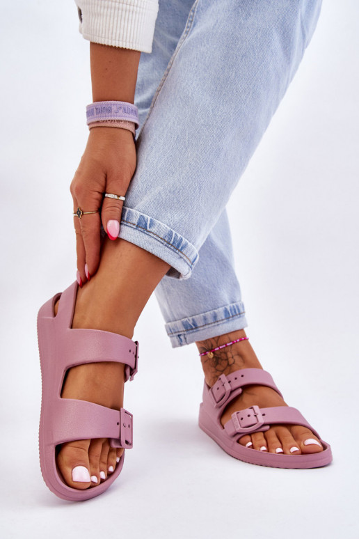 Lichte sandalen Big Star LL274744 Paarse kleur Lichte sandalen Big Star LL274744 Paarse kleur