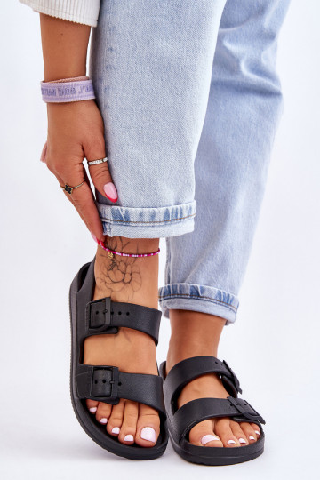 Lichte sandalen Big Star LL274745 zwart 2