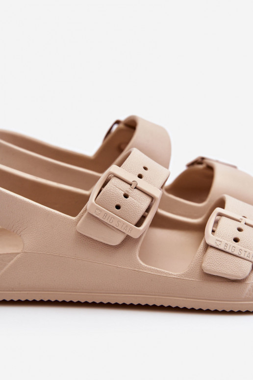 Lichte sandalen Big Star LL274746 beige Lichte sandalen Big Star LL274746 beige