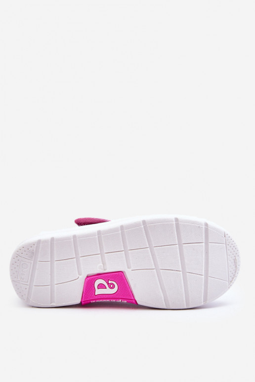 Kinderballerina's met plaksluiting in blauw-roze kleur Selah Kinderballerina's met plaksluiting in blauw-roze kleur Selah