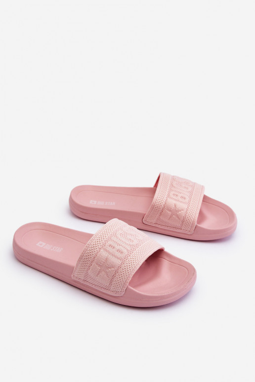 Modieuze pantoffels Big Star LL274A157 Lichtroze tint Modieuze pantoffels Big Star LL274A157 Lichtroze tint