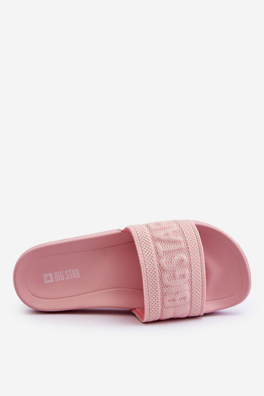 Modieuze pantoffels Big Star LL274A157 Lichtroze tint Modieuze pantoffels Big Star LL274A157 Lichtroze tint