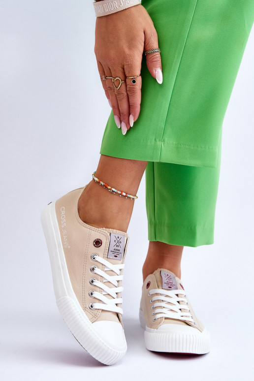 Damesschoenen Cross Jeans LL2R4070 beige