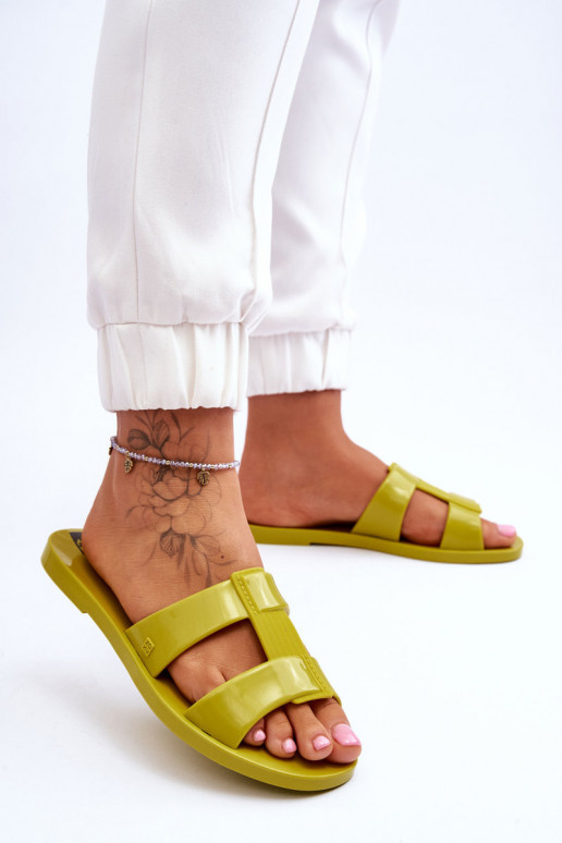 Pantoffels JJ285261 groen Pantoffels JJ285261 groen