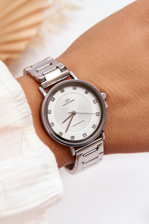 Dameshorloge Giorgio&Dario zilverkleur Dameshorloge Giorgio&Dario zilverkleur