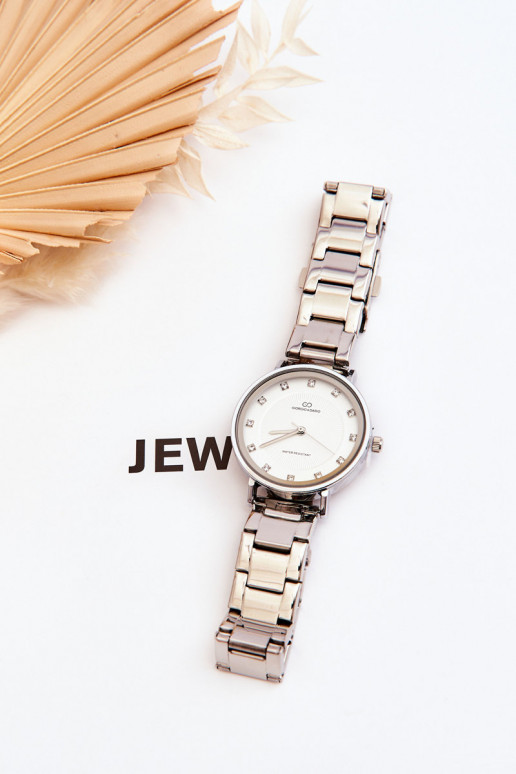 Dameshorloge Giorgio&Dario zilverkleur Dameshorloge Giorgio&Dario zilverkleur