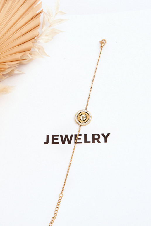 De armband is goud De armband is goud