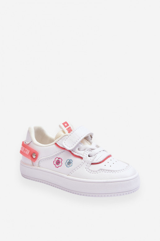Kindersportschoenen Big Star JJ374082 witte kleur Kindersportschoenen Big Star JJ374082 witte kleur