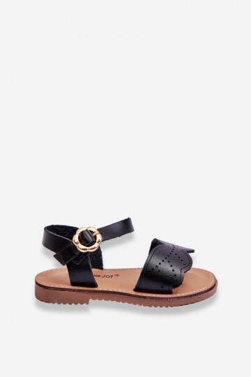 Kindersandalen in de kleur zwart Izzy 2