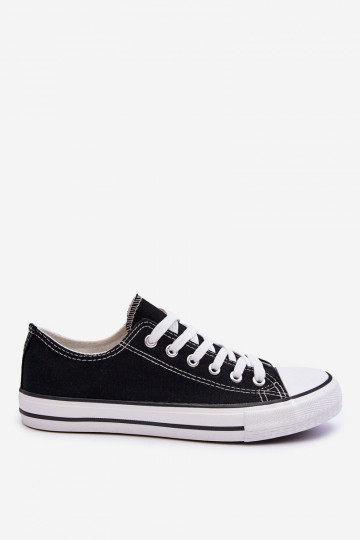 Klassieke sportschoenen voor dames in de zwarte kleur Vegas 2