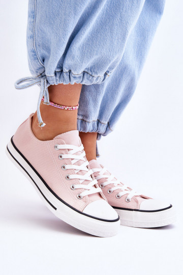 Damessportschoenen in klassieke stijl Lichtroze Vegas-kleur