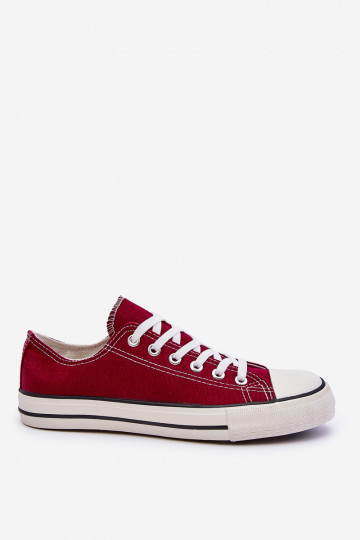 Klassieke sportschoenen voor dames in de bordeauxrode kleur Vegas 2