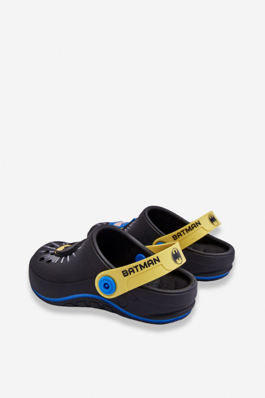 Kinderpantoffels in crocs-stijl Batman Grendene Kids JJ385005 zwarte kleur Kinderpantoffels in crocs-stijl Batman Grendene Kids JJ385005 zwarte kleur