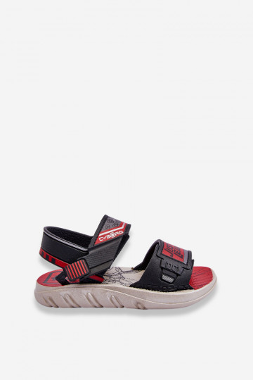 Kindersandalen Grendene Kids JJ385011 Zwart en rood 2