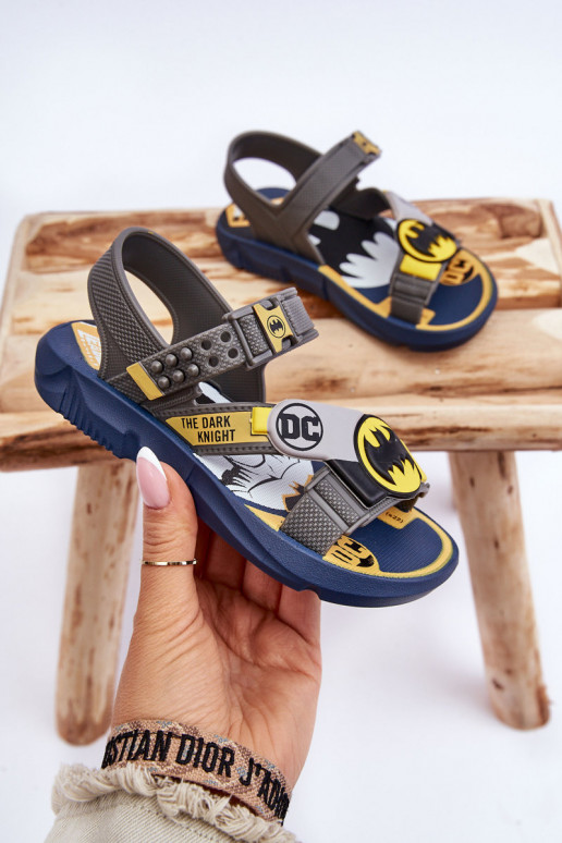 Kindersandalen Batman Grendene Kids JJ385049 grijze kleur