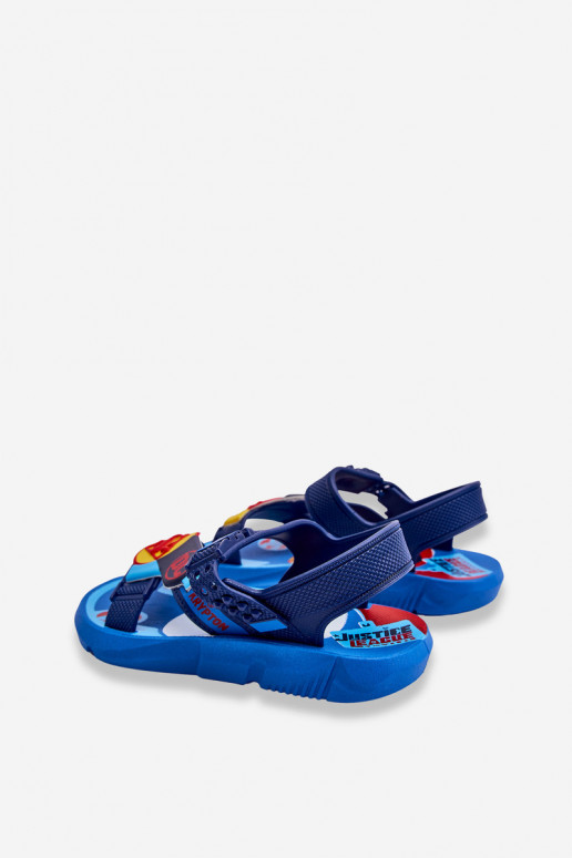 Kindersandalen Superman Grendene Kids JJ385050 blauwe kleur Kindersandalen Superman Grendene Kids JJ385050 blauwe kleur