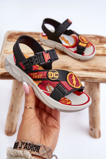 Kindersandalen Flash Grendene Kids JJ385051 rode kleur