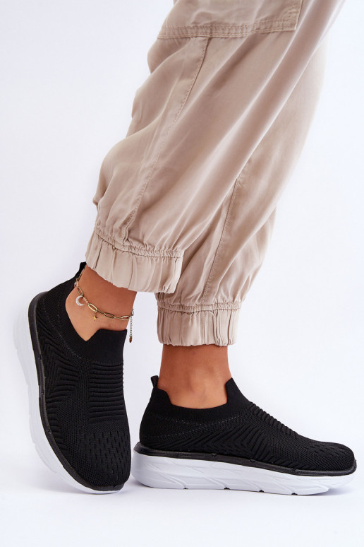 Sportschoenen van het resistente model in de zwarte kleur Ferive Sportschoenen van het resistente model in de zwarte kleur Ferive