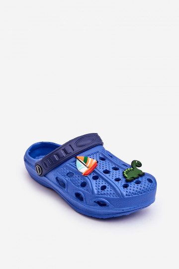 Lichte kinderpantoffels Pantoffels in de kleur blauw Sweets