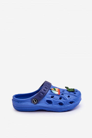 Lichte kinderpantoffels Pantoffels in de kleur blauw Sweets 2