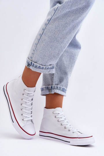 Klassiek model sneakers in witte kleur Remos 2