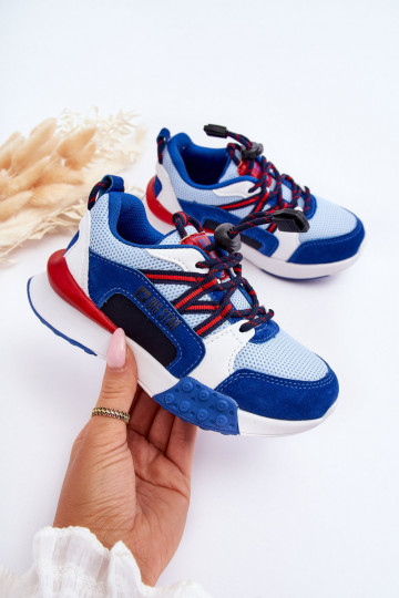 Kindersportschoenen Memory Foam System Big Star LL374220 blauwe kleur 2