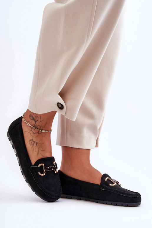 Suède mocassins met ornamenten in groene kleur Dionira