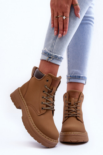 schoenen Laarzen verwarmd beige Corbin